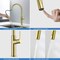 Kibi Fusion-T  Single Handle Pull Down Kitchen Sink Faucet - Brushed Gold KKF2018BG - alternate 2